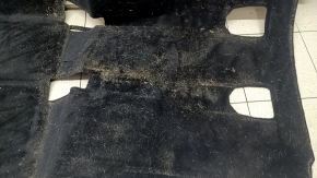 Toyota Highlander 21-26 black floor covering for 8 seats, hybrid, for cleaning