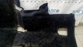 Toyota Highlander 21-26 black floor covering for 8 seats, hybrid, for cleaning