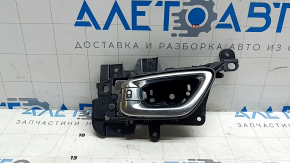 Inner front left door handle Jeep Compass 22-26 chrome, illuminated, scratches