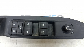 Front left window and mirror controls for Jeep Compass 22-26 with black trim, for cleaning
