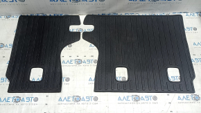 Trunk mat rubber Jeep Compass 17-26 black, complete, torn