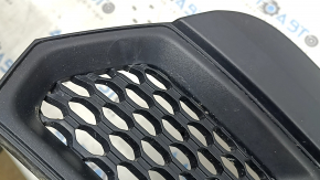 Lower grille of the front bumper Jeep Compass 22-26 for radar, with parking sensors plugs, scratches, sand,