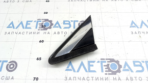 Front left fender corner plug Nissan Murano 25-26, gloss black with chrome
