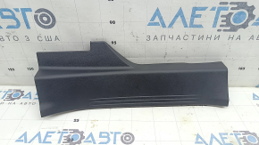 Rear right door sill trim Nissan Murano 25-26 black, scratches