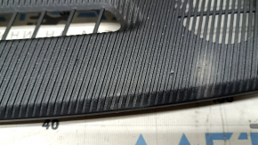 Long windshield defroster grille for Jeep Compass 22-26, black, scratches