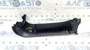 Left trunk door trim Nissan Murano 25-26 black