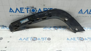 Rear right fender arch trim Jeep Compass 17-26 structure, crack in fastening, break in fastening