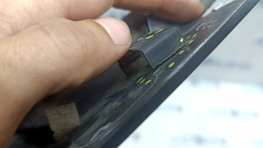 Rear right fender arch trim Jeep Compass 17-26 structure, crack in fastening, break in fastening