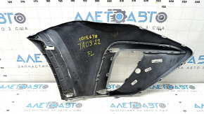 Front bumper bare left VW Taos 22-24 white