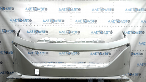 Bare front bumper Nissan Murano 25-26 for parking sensors, white