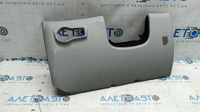 Driver's knee pad for Jeep Compass 22-26, gray, needs cleaning, broken mount, defect on plastic
