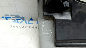 Driver's knee pad for Jeep Compass 22-26, gray, needs cleaning, broken mount, defect on plastic