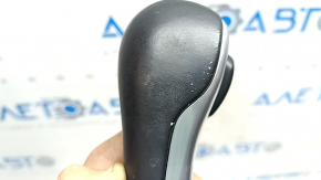 Gear knob Jeep Compass 22-24 leather, gray trim, scratches