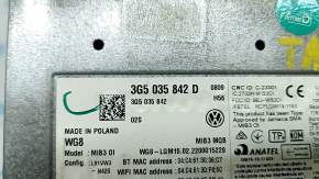 Multimedia control unit VW Taos 22-24