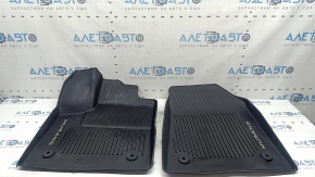 Set of floor mats for Nissan Murano 25-26 black rubber