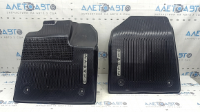 Set of floor mats for Nissan Murano 25-26 black rubber
