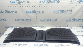 Set of floor mats for Nissan Murano 25-26 black rubber