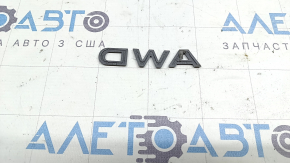 Emblem inscription AWD tailgate Nissan Murano 25-26