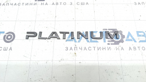 Emblem inscription Platinum trunk door Nissan Murano 25-26