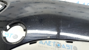Front bare central bumper VW Taos 22-24 black gloss, micro scratches