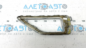 Left muffler frame VW Taos 22-25 chrome