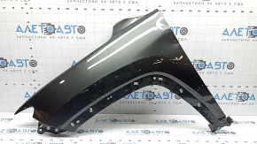 Front left fender Jeep Compass 17-26 graphite PAU, steel, scratches, dents, dented, dented bracket