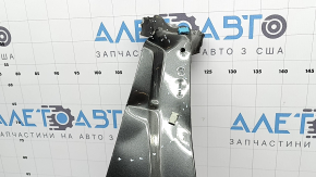 Front left fender Jeep Compass 17-26 graphite PAU, steel, scratches, dents, dented, dented bracket