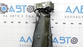 Front left fender Jeep Compass 17-26 graphite PAU, steel, scratches, dents, dented, dented bracket
