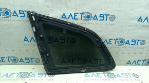 Rear right window, blind glass, Volvo XC60 18-26, without TV tuner, tinted, with chrome molding, PILKINGTON, scratches, no fastening