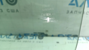 Front right door glass Nissan Murano 25-26 triplex