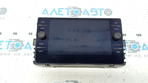 Head unit VW Taos 22-25 8" scratches, chrome peeling