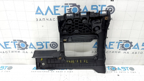 VW Taos 22-25 driver's knee dashboard trim, black