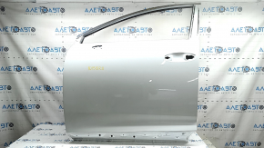 Bare front left door Nissan Murano 25-26 white QBE, with chrome upper molding
