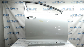 Bare front right door Nissan Murano 25-26 white QBE, with upper chrome molding