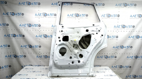 Bare rear right door Nissan Murano 25-26 Platinum, white QBE, with chrome upper molding