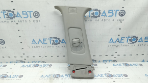 Center pillar trim, upper belt, left, Nissan Murano 25-26, beige, sooty, broken fastening