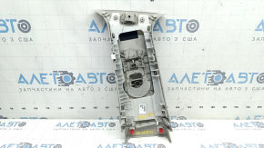 The center pillar trim, the upper belt, right, Nissan Murano 25-26, is beige, covered in soot, the guide is broken