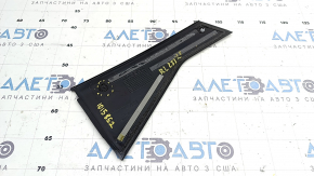 Rear left side door trim Nissan Murano 25-26, gloss black, broken fastener, glued on