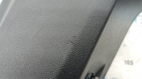 Left trunk arch trim trim for VW Taos 22-25, black, scratches, needs cleaning