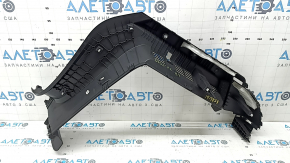Right trunk arch trim trim for VW Taos 22-25, black, scratches, needs cleaning