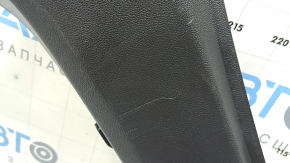Right trunk arch trim trim for VW Taos 22-25, black, scratches, needs cleaning
