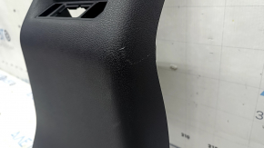 Rear center console trim Nissan Murano 25-26 Platinum, black, scratches