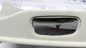 Lower tailgate trim for Jeep Compass 22-23, gray, with plugs, needs cleaning, scratches