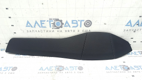 Nissan Murano 25-26 instrument panel trim, black leather with white stitching