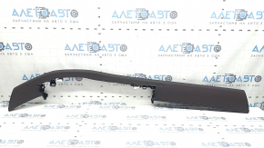 Nissan Murano 25-26 Platinum central dashboard trim, brown leather with white stitching, with backlight