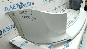 Rear bumper bare upper part VW Taos 22-25 white, scratches