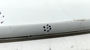 Rear bumper bare upper part VW Taos 22-25 white, scratches
