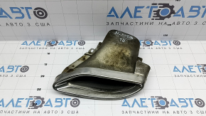 Left muffler tip Mercedes C-class W205 16-21 chrome