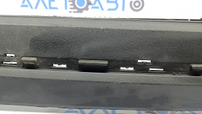 Rear bumper lip Mercedes C-class W205 300/350e/350h/400 16-18 without parking sensors, scratches, crack in mount