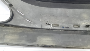 Rear bumper lip Mercedes C-class W205 300/350e/350h/400 16-18 without parking sensors, scratches, crack in mount